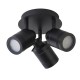 Searchlight-6603BK - Samson - Bathroom Black 3 Spotlights