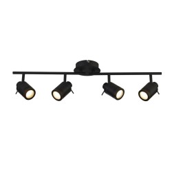 Samson - Bathroom Black 4 Spotlights