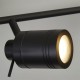 Searchlight-6604BK - Samson - Bathroom Black 4 Spotlights
