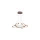 Searchlight-66110CP - Doodle - Champagne LED Pendant with Clear Acrylic