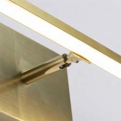 Amalfi - Satin Brass LED Wall Lamp IP44