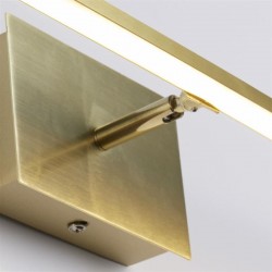 Amalfi - Satin Brass LED Wall Lamp IP44