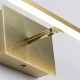 Searchlight-68241-61SB - Amalfi - Satin Brass LED Wall Lamp IP44