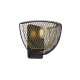 Searchlight-6842BGO - Honeycomb - Black & Gold Mesh Wall Lamp