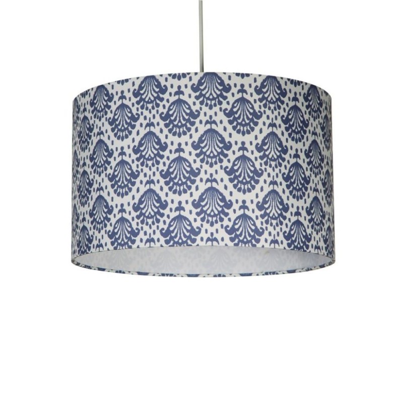 Searchlight-68721 - June - Shade Only - 35 cm Sapphire Print Shade