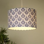 June - Shade Only - 35 cm Sapphire Print Shade