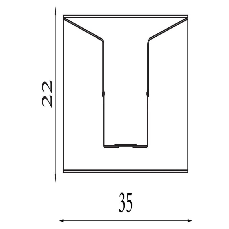 Searchlight-68721 - June - Shade Only - 35 cm Sapphire Print Shade