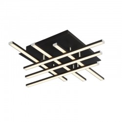 Matrix - LED Black & White Flush 23W