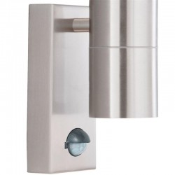 Metro - Stainless Steel PIR Wall Lamp Metro - Stainless Steel PIR Wall Lamp