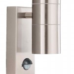 Metro - Marine Grade Stainless Steel 2 Light PIR Wall Lamp