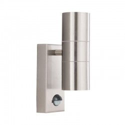 Metro - Marine Grade Stainless Steel 2 Light PIR Wall Lamp Metro - Marine Grade Stainless Steel 2 Light PIR Wall Lamp