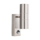 Searchlight-7008-2-316L - Metro - Marine Grade Stainless Steel 2 Light PIR Wall Lamp