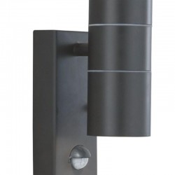 Metro - Black 2 Light PIR Wall Lamp Metro - Black 2 Light PIR Wall Lamp