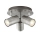 Kitchen Lights - Aspen - Satin Silver Round 3 Light Spotlights Prism-701040 - Aspen - Satin Silver Round 3 Light Spotlights