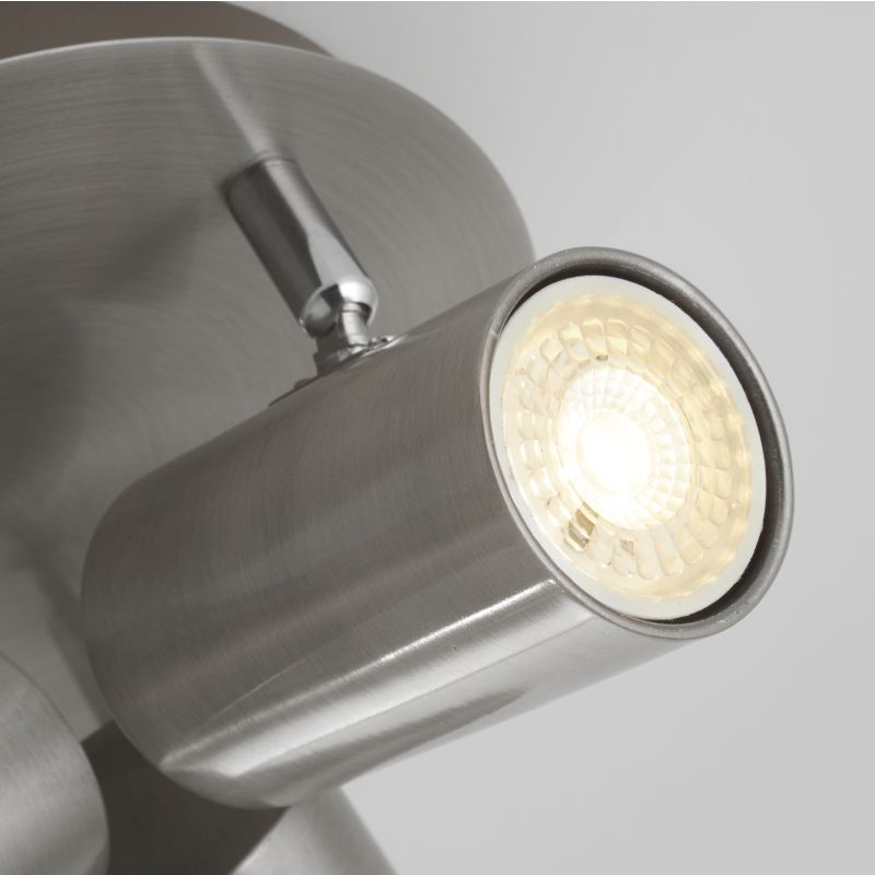 Kitchen Lights - Aspen - Satin Silver Round 3 Light Spotlights Prism-701040 - Aspen - Satin Silver Round 3 Light Spotlights