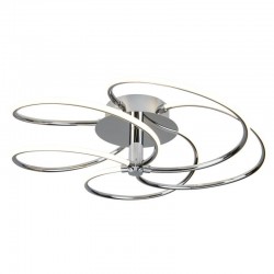 Bardot - Chrome & White LED Semi Flush Bardot - Chrome & White LED Semi Flush