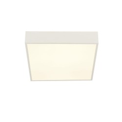 Zeus - White LED Flush with White Diffuser