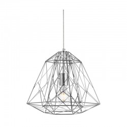 Geometric Cage - Chrome Pendant Geometric Cage - Chrome Pendant