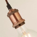 Suspension - Antique Copper Suspension E27