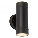 Coastal - Black 2 Light Wall Lamp