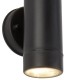 Searchlight-7592-2BK - Coastal - Black 2 Light Wall Lamp