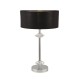 Searchlight-7651CC - Ontario - Black & Polished Chrome Table Lamp