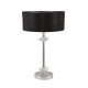 Searchlight-7651CC - Ontario - Black & Polished Chrome Table Lamp