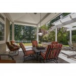 Station - Outdoor Rustic Brown Pendant with Clear Glass