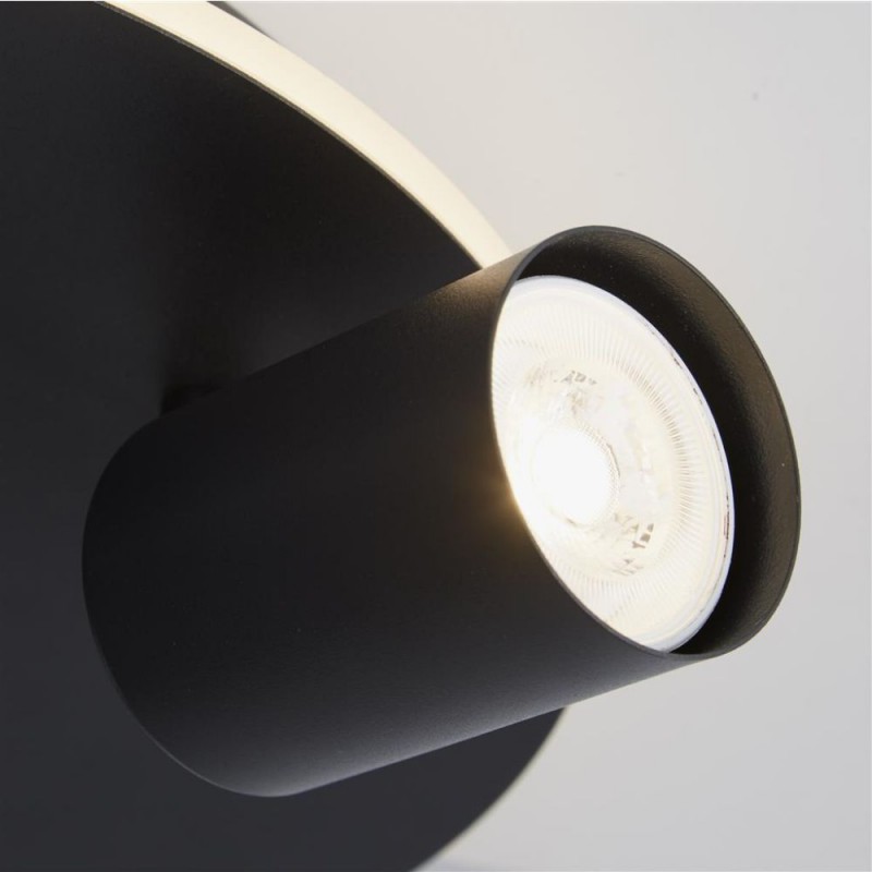 Searchlight-77230-3BK - San Diego - Matt Black LED 3 Spotlights