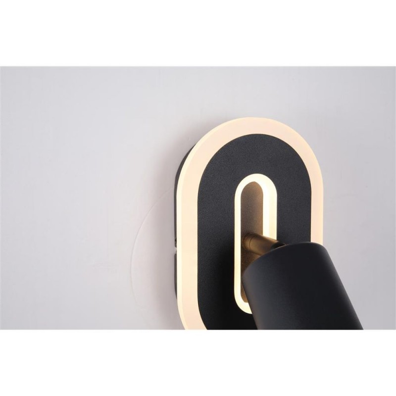 Searchlight-77230BK - San Diego - Matt Black LED Spotlight