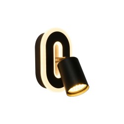 San Diego - Matt Black LED Spotlight