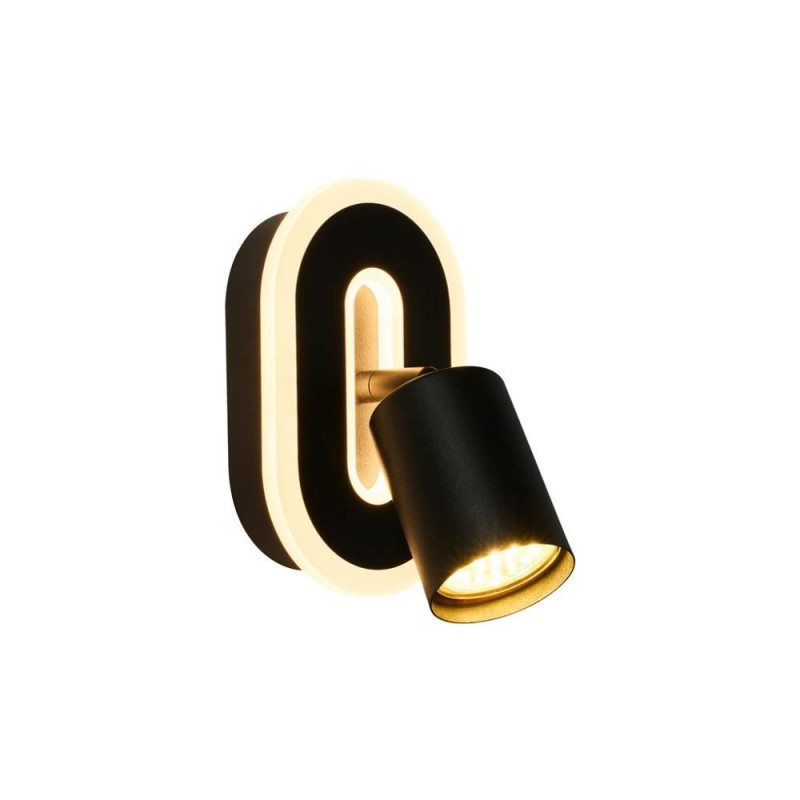 Searchlight-77230BK - San Diego - Matt Black LED Spotlight