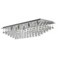 Searchlight-7828-8CC - Hanna - Chrome 8 Light Ceiling Lamp with Crystal