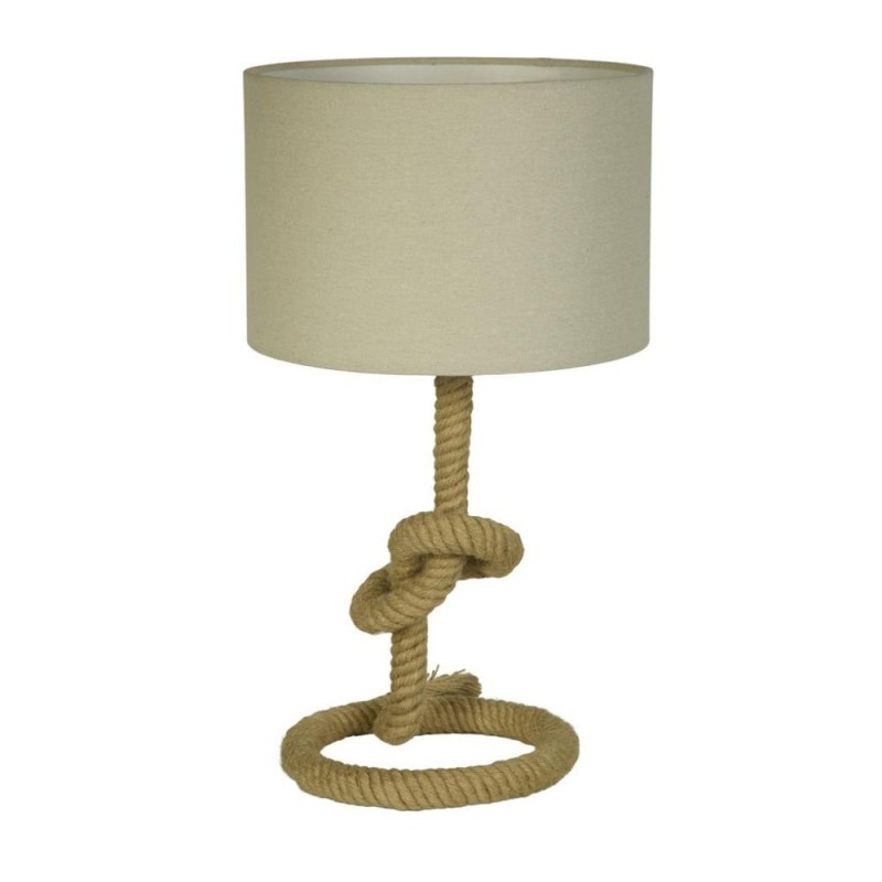 Searchlight-78410 - Rope - Rope Table Lamp with Oatmeal Shade