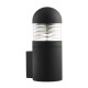 Searchlight-7899BK - Bronx - Black with Clear Diffuser Big Wall Lamp