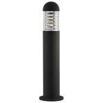Bronx - Black with Clear Diffuser Small Bollard