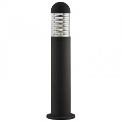 Bronx - Black with Clear Diffuser Small Bollard