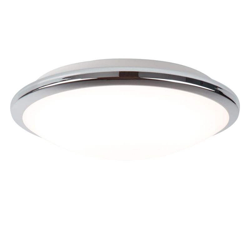 Searchlight-7938-30CC - Knutsford - Bathroom LED Opal Glass & Chrome Flush
