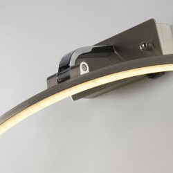Santorini - Satin Silver & Chrome LED Picture Light Santorini - Satin Silver & Chrome LED Picture Light