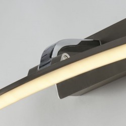 Santorini - Satin Silver & Chrome LED Picture Light Santorini - Satin Silver & Chrome LED Picture Light