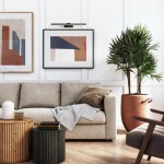 Rhodes - Black LED Picture Light 60 cm