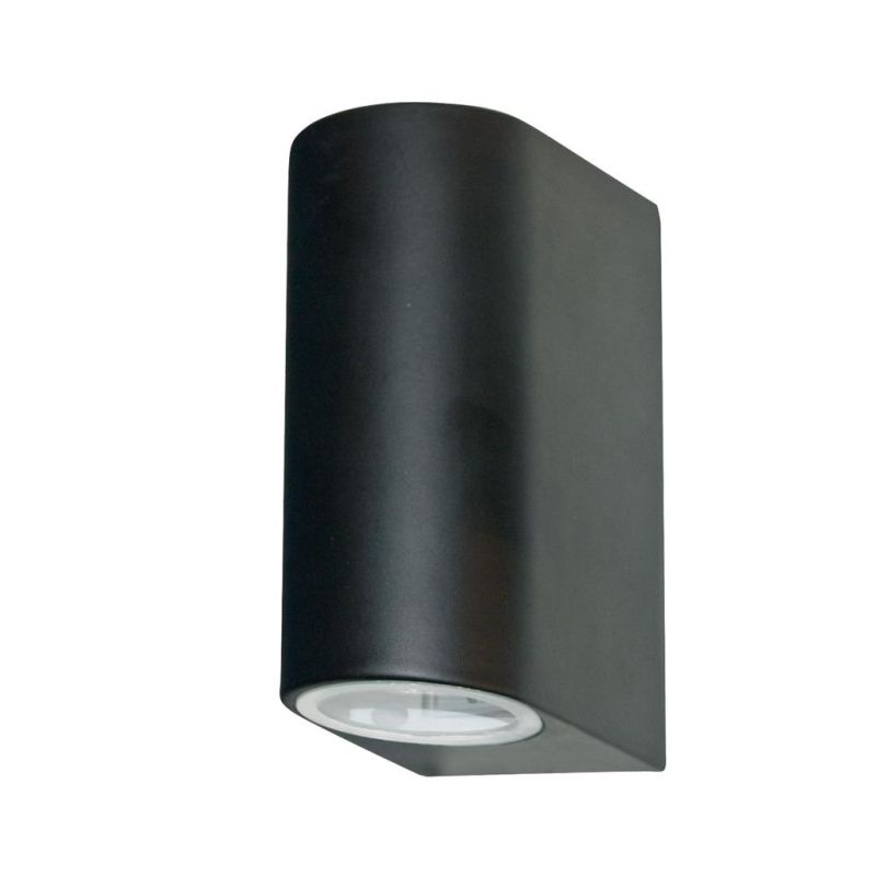 - Eiffel - Outdoor Black Up&Down Wall Lamp Searchlight-8008-2BK-LED - Eiffel - Outdoor Black Up&Down Wall Lamp