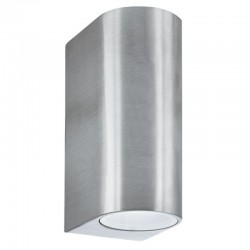 Eiffel - Outdoor Satin Silver Up&Down Wall Lamp Eiffel - Outdoor Satin Silver Up&Down Wall Lamp