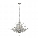 Bouquet - Chrome 11 Light Centre Fitting with Crystal