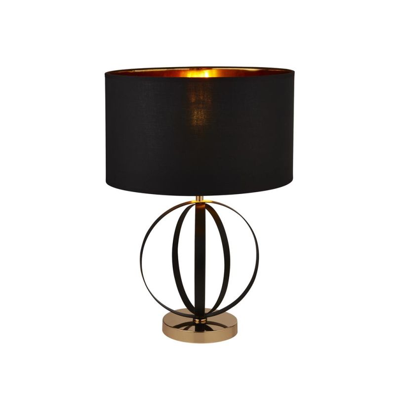 Searchlight-8072BGO - Hazel - Black & Gold Table Lamp
