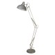 Searchlight-8082GY - Goliath - Chrome & Grey Floor Lamp