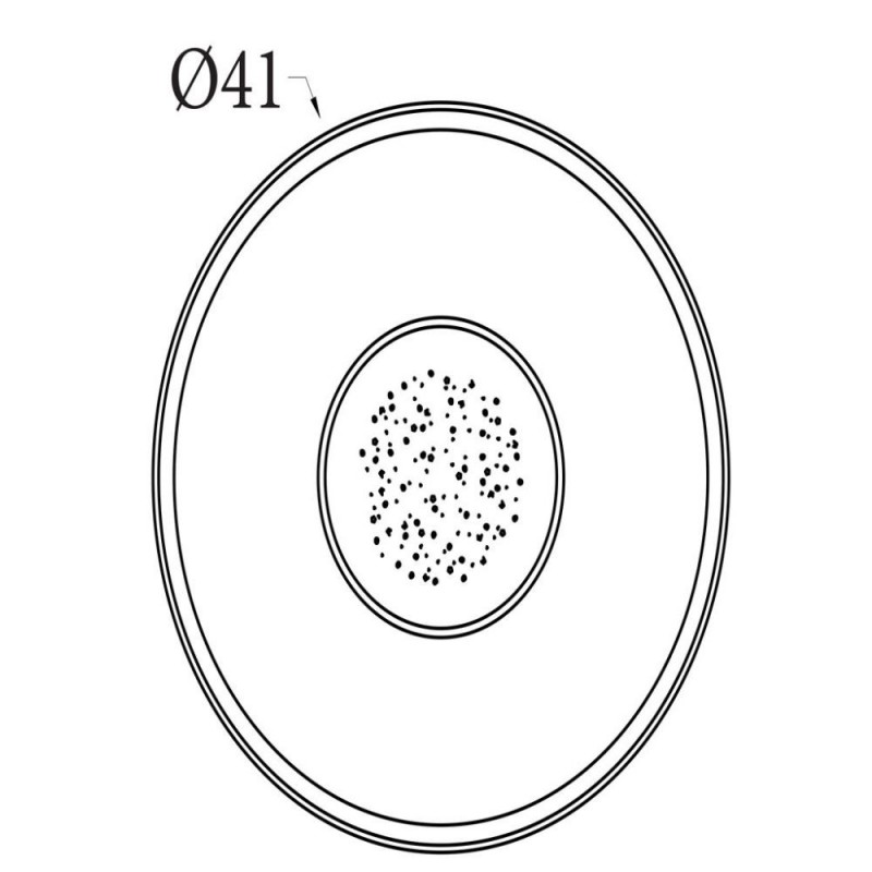 Searchlight-80880-46BK - Lumadisc - Matt Black LED Flush with Grey Leatherette Reflector