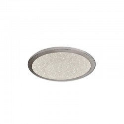 Scilly - LED Crushed Glass Effect & Chrome Bathroom Flush Scilly - LED Crushed Glass Effect & Chrome Bathroom Flush