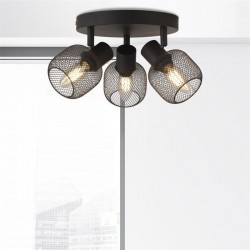 Meshy - Black 3 Round Spotlights Meshy - Black 3 Round Spotlights