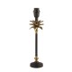 Searchlight-81210BK - Palm - Base Only - Black & Antique Brass Table Lamp